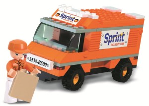 KLOCKI SLUBAN B500 Samochód Kuriera TOWN 114 EL.