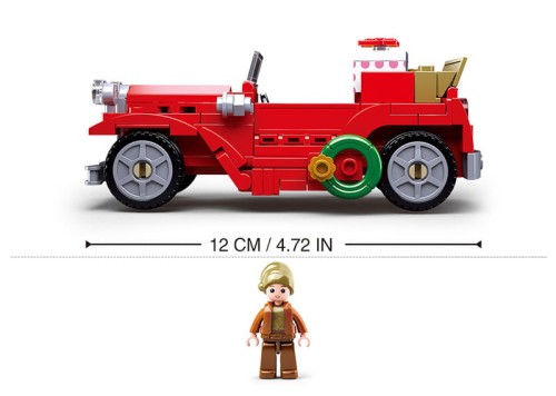 KLOCKI SLUBAN SAMOCHÓD AUTO POJAZD PREZENTY 153 EL. KOMPATYBILNE Z LEGO COBI