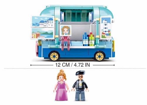 KLOCKI SLUBAN B0865 Stoisko Malarza GD Happy Diary 184 El.