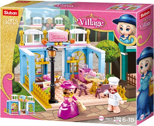 KLOCKI SLUBAN B0873 Cukiernia GD Village 199 El.
