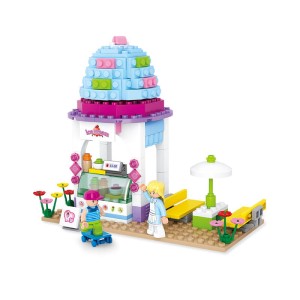 KLOCKI SLUBAN B0525 Lodziarnia Girl's Dream 205 El.