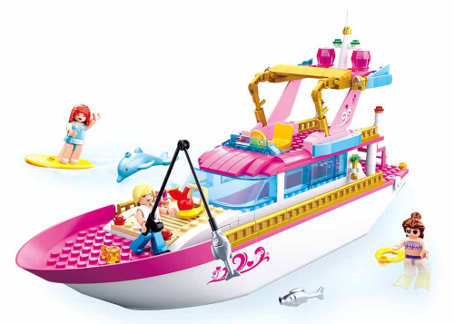 KLOCKI SLUBAN B0722 Jacht Girl's Dream 212 El.
