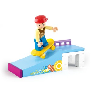 KLOCKI SLUBAN B0512 Skater na Rampie Girl's Dream 23 El.