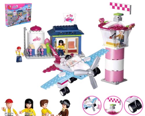 KLOCKI SLUBAN B0608 Lotnisko Girl's Dream 284 El.