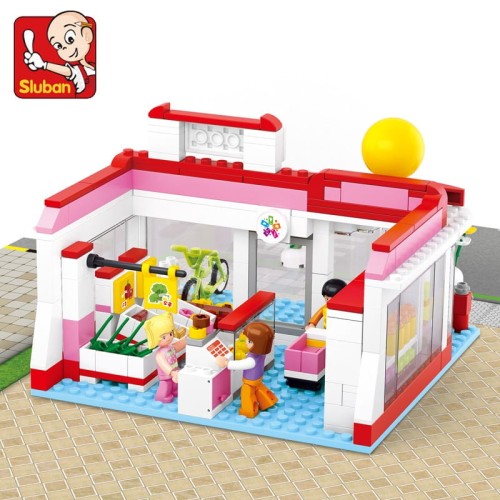 KLOCKI SLUBAN B0529 Sklep Spożywczy Girl's Dream 289 El.