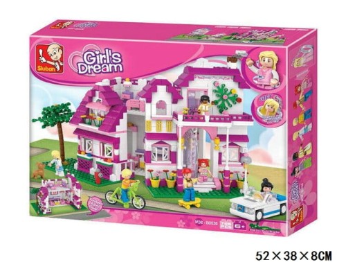 KLOCKI SLUBAN B0536 Luksusowa Willa Girl's Dream 726 El.