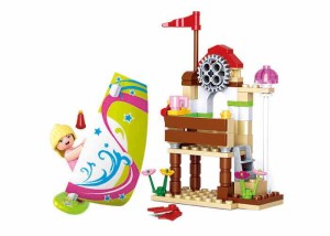 KLOCKI SLUBAN B0601 Windsurfer Girl's Dream 84 El.