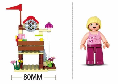 KLOCKI SLUBAN B0601 Windsurfer Girl's Dream 84 El.