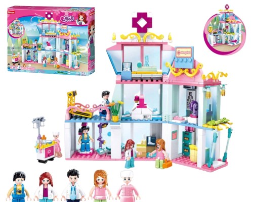 KLOCKI SLUBAN B0799 Szpital Girl's Dream 459 El.