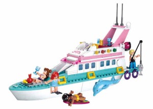 KLOCKI SLUBAN B0609 Jacht Girl's Dream 328 El.