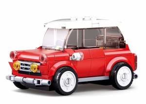 KLOCKI SLUBAN B0706B Samochód Mini Cooper Modelbricks 150 El.