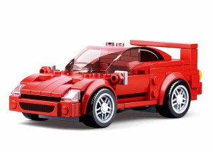 KLOCKI SLUBAN B0706B Samochód Sportowy Modelbricks 163 El.