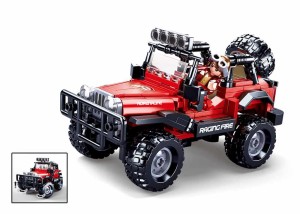 KLOCKI SLUBAN b0816 Auto Terenowe Modelbricks 253 El.