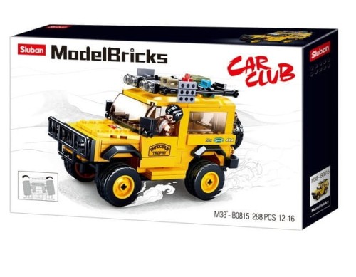 KLOCKI SLUBAN B0815 Jeep Modelbricks 288 El.