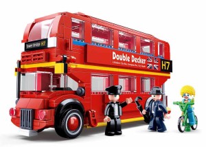 KLOCKI SLUBAN B0708 Londyński Autobus Modelbricks 382 El.