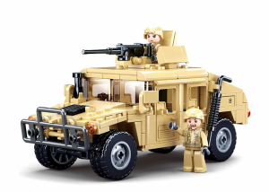 KLOCKI SLUBAN B0837 Pojazd wojskowy Modelbricks 265 EL.