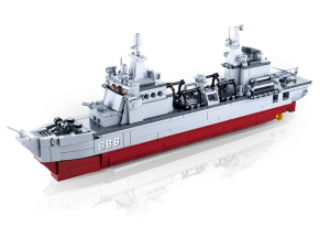 KLOCKI SLUBAN B0701 Okręt wojskowy Modelbricks 497 EL.