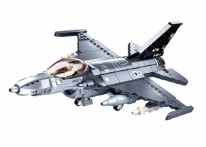 KLOCKI SLUBAN B0891 Samolot F-16 Modelbricks 521 EL.