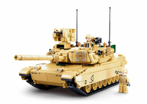 KLOCKI SLUBAN B0892 Czołg M1A2 Abrams Modelbricks 781 EL.