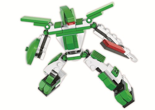 KLOCKI SLUBAN B0385 Kosmiczny Robot SPACE 110 El.