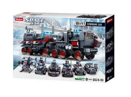 KLOCKI SLUBAN B0927 Kosmiczna Wojna 6W1 Space War 557 El