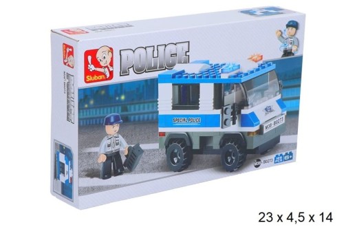 KLOCKI SLUBAN B0273 Wóz Policyjny POLICE 126 EL.