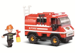 KLOCKI SLUBAN B0276 Wóz Strażacki 2W1 FIRE 133 EL.
