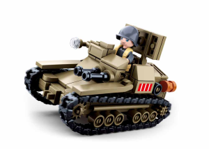 KLOCKI SLUBAN B0709 Czołg WWII ARMY 183 EL.