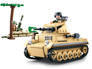 KLOCKI SLUBAN B0691 Czołg PANZER II WWII ARMY 356 EL.