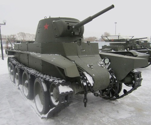 KLOCKI SLUBAN B0686 Czołg BT-7 WW2 ARMY 347 EL.