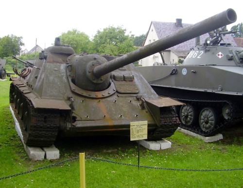 KLOCKI SLUBAN B0687 Czołg SU-85 WWII ARMY 338 EL.
