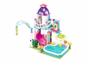 KLOCKI SLUBAN B0971 Domek z Basenek DIY Girl's Dream 228 El.