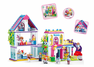 KLOCKI SLUBAN Dom DIY Girl's Dream 727 El.