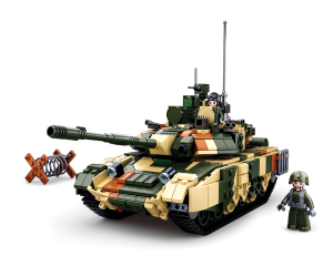 KLOCKI SLUBAN B0756 Czołg T-90 Modelbricks 758 EL.