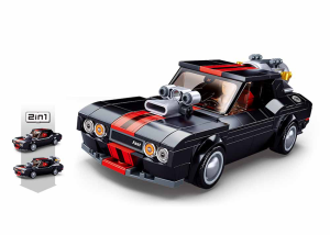 KLOCKI SLUBAN B1085 Wyścigówka Modelbricks 382 El.