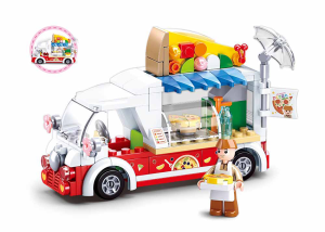 KLOCKI SLUBAN B0993D Pizzeria Food Truck Girl's Dream 156 El.