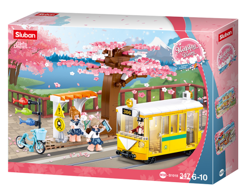 KLOCKI SLUBAN B1018 Tramwaj GD Happy Diary 347 El.