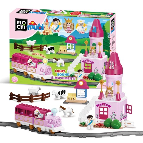 KLOCKI MUBI MU4001 Magiczny Zamek Księzniczki Lily 85 El.