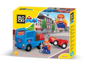 KLOCKI MUBI MU5002 Pomoc Drogowa Wielkie Przygody 15 El.