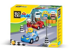 KLOCKI MUBI MU5003 Wyścig Wielkie Przygody 19 El.