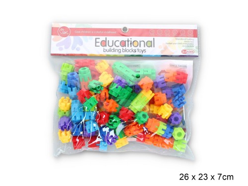 KLOCKI EDUKACYJNE Korony 100 El.