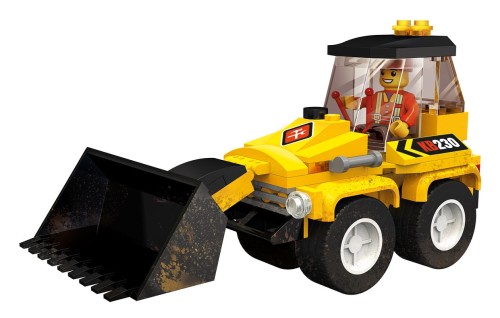KLOCKI BLOCKI KB0230 Mini Spychacz MyCity 88 El.