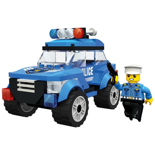 KLOCKI BLOCKI KB0617 Radiowóz Patrolowy MyPolice 111 El.