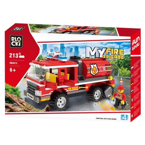 KLOCKI BLOCKI KB0815 Beczkowóz MyFire 213 El.