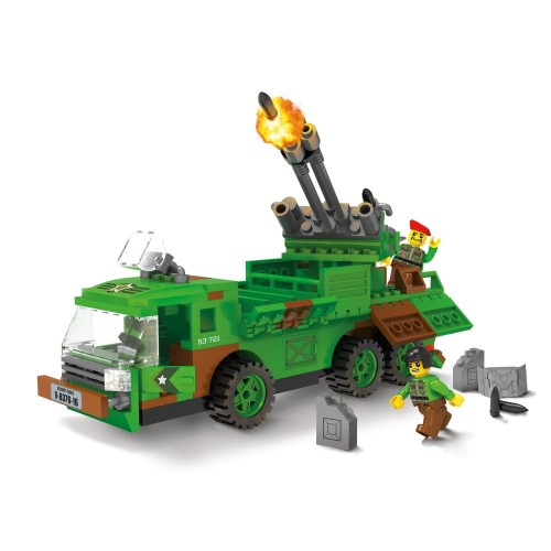 KLOCKI BLOCKI KB0916 Wyrzutnia Rakiet MyArmy 222 El.