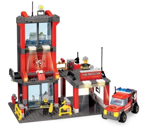 KLOCKI BLOCKI KB8052 Remiza MyFire 300 El.