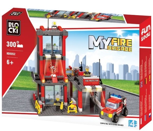 KLOCKI BLOCKI KB8052 Remiza MyFire 300 El.