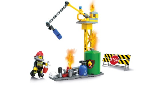 KLOCKI BLOCKI KB0854 Straż Pożarna 2W1 MyFire 75 El.