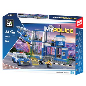 KLOCKI BLOCKI KB0616 Duża Komenda MyPolice 347 El.