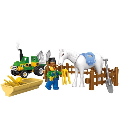 KLOCKI BLOCKI KB0318 Mały Ciągnik MyFarm 43 El.